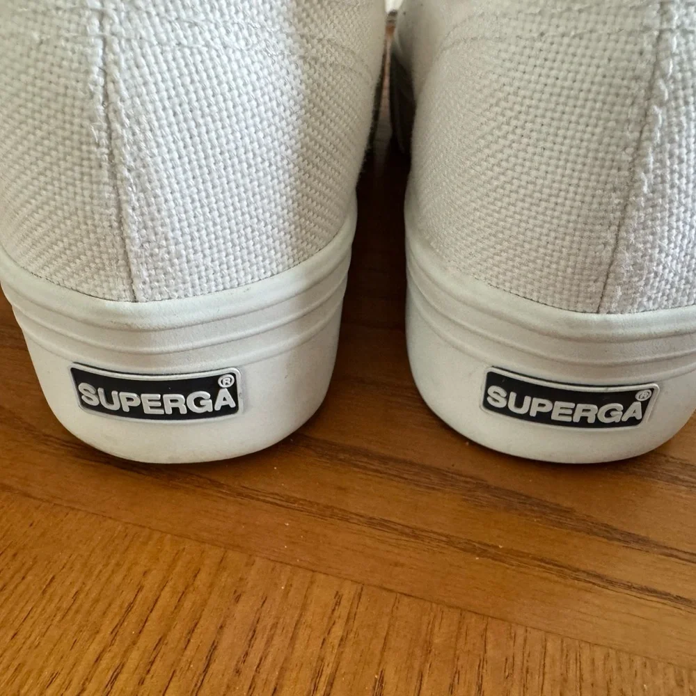 Superga Classic White Sneakers - Picture 5 of 9